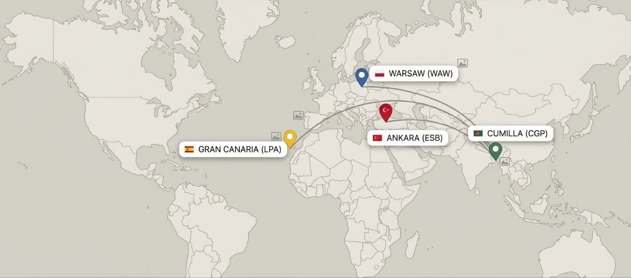 Academic Global Journey Map